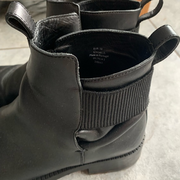 Cos Black Ankle Boots Size 5 - Picture 6 of 9